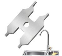 Genérico Cartridge Faucet Wrench - Stainless Steel Tap Cartridge Key | Faucet Caŕtridge Removal Tool For Bathroom Sink Tap Repair Maintenance Plumbing Tool Ensuring Longer Service Life