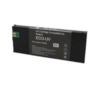 Genérico Cartucho de Tinta 220ML, Compatible con Roland, LEF-20 LEF-10 | ECO EUV EUV2 EUV3 EUV4 EUV5 para LEF-12 LEF-300 LEC-300 LEC-330 LEC540, negro cian magenta(ECO-UV EUV4--BK)