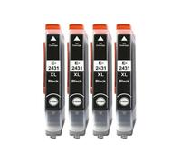 Genérico Cartucho de Tinta 24XL 24 para T2431 T2432 XP-55 XP-750 XP-760 | Juego de cartuchos 24 y 24XL, tinta dye, 13 ml por cartucho(4PCS Black)