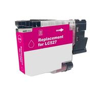 Genérico Cartucho de Tinta, Compatible con Brother, LC-527 LC527 527 | MFC-J4550DW/J4350DW/4550/4350, lleno de tinta, chip instalado(LC527 M 1PC)