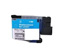 Genérico Cartucho de Tinta, Compatible con Brother, LC527 LC527XL | MFC J4350DW, J4550DW, BK 1300Pages; CMY 900Pages(LC527 C)
