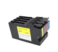Genérico Cartucho de Tinta CW2200 Compatible con Ricoh, MP CW2200SP CW2201SP, Impresora a Color de ingeniería, Plotter CMYK, Cartucho con Chip(1 Set 4 Colors)