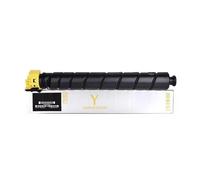 Genérico Cartucho de tóner Compatible con TK-8378, Compatible con Suministros de Impresora Kyocera TASKalfa 3554ci(Yellow)