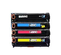 Genérico Cartucho tóner CF540X CF541X, Compatible con HP, M254 M281 | CF542X CF543X; para M254nw M254dw M254dn M281cdw M281fdw M281fdn; BK/C/M/Y(Dark Grey)
