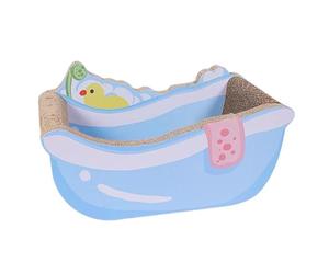 Generico Casa para gatos pequeña - Bañera | Rascador - Lit pour Chat en Carton | para gatos de cartón con rascador | Caseta para gatos | 2026 PRO | Decoración | B