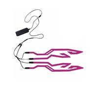 Generico Cascos de Bicicleta Ligeros - Tira de luz LED, de alto rendimiento, con 3 modos de señal, conducción adhesiva luminosa para | Multipurpose Outdoor Indoor Utility Stylish Portable Ergonomic