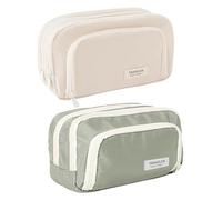 Genérico Case de lápiz, adaptabilidad versátil, 21x13x7cm, Bolsa de lápiz, papelería y Bolsa de Maquillaje, diseño Resistente y portátil, para Suministros Escolares, Viajes, Maestros, Estudiantes