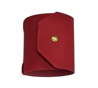 Genérico Cash Wrap Wallet with Clasp, Slim Leather Fast Access Money Holder, Quick Cash Organizer with Elastic Bands