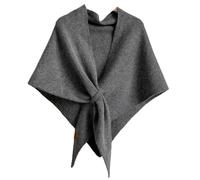 Genérico Cashmere Stole for Women, Cashmere Scarf for Women, Winter Warm Evening Dress Scarves for Women, Blanket Scarf (Dark Gray)