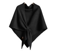 Genérico Cashmere Stole for Women, Cashmere Scarf for Women, Winter Warm Evening Dress Scarves for Women, Blanket Scarf (Black)