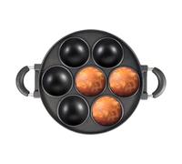 Genérico Cast Iron Muffin Pan, Pans for Baking, 7-Mold Pancake Pan for Scones, Cornbread