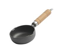 Genérico Cast Iron Skillet - 12 Inch Small Frying Pan | Cast Iron Cooking - Locking Temperature Pan with Comfortable Grip and Space Saving Design for Precise Cooking at Home or Camping
