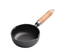 Genérico Cast Iron Skillet - 12 Inch Small Frying Pan | Cast Iron Cooking - Locking Temperature Pan with Comfortable Grip and Space Saving Design for Precise Cooking at Home or Camping