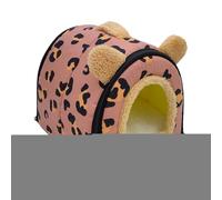 Generico Castro - Cama de invierno no slip Bunny, cómodo nido de peluche | Cueva de erizo multiusos para planeador de azúcar, hurón, chinchilla, cálida cueva para dormir pequeñas mascotas, a