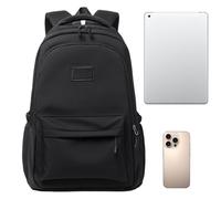 Genérico Casual Backpack, Large Capacity Waterproof School Bag, Laptop Purse Portable Compact Versatile Ideal for Men, Women, Teen Travel, Hiking, Daily Use, 18.11x12.6x6.3 Inches