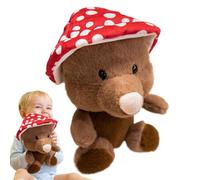 Genérico Cat and Mole Stuffed Animal Plush Toy, Cute Cartoon Soft Doll for Kids Babies, Huggable Animal Pillow Girls Boys Birthday, Nursery Room Decoration, Family Friends Keepsake