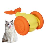 Generico Cat Automatic Moving Ball, Little Whale Shape Electric Toy, Stimulating Rechargeable Pet Ball, about 2.95x1.57inc, Portable Compact Versatile Idea for Indoor Play & Kitten Training