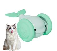 Genérico Cat Automatic Moving Ball, Little Whale Shape Electric Toy, Stimulating Rechargeable Pet Toy for Indoor Play, Kitten Training and Entertainment, 2.95x1.57 Inches