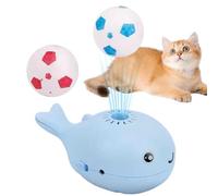 Genérico Cat Ball Toy Interactive - Automatic Cat Toy | Interactive Ball | Whale Floating | Toys For Indoor Cats | Electric Moving | Keep Cats Entertained