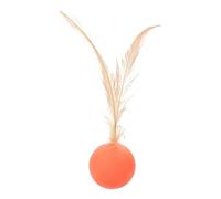 Genérico Cat Ball Toy - Interactive Cat Toy Ball | Sensory Stimulation Balls with Feather For Indoor Outdoor Play Hunting Exercise Training Boredom Relief, Self-Entertainment Toys