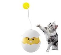 Genérico Cat Ball Toy, Interactive Pet Enrichment Device, Rolling Chirping Entertainment Sphere, Stimulating Play Object Felines, Indoor Training Tool for Active Kittens.