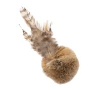 Genérico Cat Ball Toy - Natural Rabbit Hair Rolling Ball Set | 3-Piece Interactive Pet Toy, Self-Entertainment Game for Kitten, Puppy, Running, Exercise, and Indoor Play