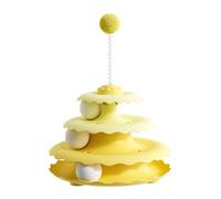 Generico Cat Ball Track Toy | 3-Level Roller Tower for Cats | Interactive Play Tower for Living Room, Bedroom, Kitchen, Porch, Entryway, Apartment Corner & Cat Relaxation Play Area