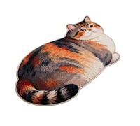 Genérico Cat Bath Mat,Absorbent Washable Floor Carpet - Nonslip Bathroom Rugs Cat Decor | for Indoor Outdoor Front Door Entryway Shower Kitchen Bedroom Living Room Farmhouse