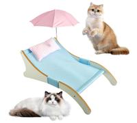 Genérico Cat Beach Bed | Breathable Summer Hammock with Pillow |