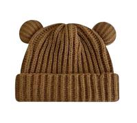 Genérico Cat Beanie | Warm Hairy Rib Hat | Ear Knit Cable Cap | Elastic Acrylic Thermal Skullcap Chunky Headwear Unisex Accessories Packable Clothing For Camping Running Outdoor