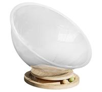 Genérico Cat Bed - 45cm Transparent House, Cute Pet Furniture | Easy Clean Space for Kittens Sleeping Lounge Indoor Activity Center Comfortable Supplies