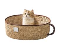 Genérico Cat Bed Basket Cup Design Cute Pet Sleeping Nest House