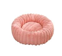 Genérico Cat Bed, Camas Grandes y Redondas for Perros Fluffy Pets, casita for Gatos súper cálida y Suave, Nido de Felpa for Invierno.,for Pet(Pink,L(60cm))