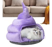 Genérico Cat Bed Cave, Poop Shape Cat House, Soft Cat Bed, Cat Tent, Pet Supplies for Cats, Comfortable Cat Hut, Indoor Cat Bed, Pet Tent for Cats, Cute Cat House, Portable Cat Tent