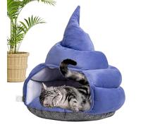 Genérico Cat Bed Cave, Poop Shape Cat House, Soft Cat Bed, Cat Tent, Pet Supplies for Cats, Comfortable Cat Hut, Indoor Cat Bed, Pet Tent for Cats, Cute Cat House, Portable Cat Tent