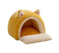 Genérico Cat Bed Cave - Semi-Enclosed Dome Shape Anti-Slip | Foldable Pet Cat House | Home-Friendly Design For Puppy Indoor Living Room Bedroom Apartment Dormitory Home