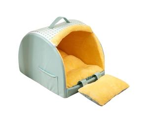 Genérico Cat Bed Cave - Soft Plush Comfortable Windproof Nest | Portable Pet Nest with Warm Indoor Function, Cloth Plush Accessory with Multi Purpose Use, Winter Sleeping Bed