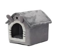 Genérico Cat Bed Cave - Washable Bunny Ear Pet House, Enclosed Warm Dog and Cat Bed | Dome-Shaped Puppy Cave Nest for Indoor Bedroom Living Room Home Winter Use, Comfortable Shelter for Small Pets