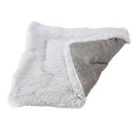 Generico Cat Bed - Linen & Plush, 24,02 x 20,08 in Pet Furniture Self-Warming Cushion | Plegable Design, Indoor Pet Bed For Cats, Small Dogs, Living Room, Desk, Travel, Car, Camping