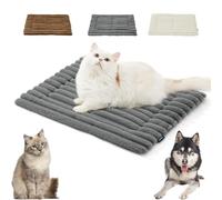 Genérico Cat Bed -Self Warming Pet Bed, Self Warming Pet Mat, Mat-Soft Washable Scratch-Resistant Reflects Body Heat, Body Heat Warm Thermal Pad Crate Blanket for All Pets (Gray,Medium)