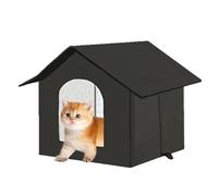Genérico Cat Bed | Warm Waterproof Pet House | Cat House Winter | Large-Space Enclosed Bed for Calming Sleeping Kittens Puppies Animals Travel Home Outdoor