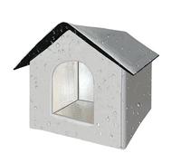Genérico Cat Bed | Warm Waterproof Pet House | Cat House Winter | Large-Space Enclosed Bed for Calming Sleeping Kittens Puppies Animals Travel Home Outdoor
