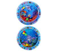 Genérico Cat Beds, Kitten Bed, Sensory Stimulation Lightweight Design Portable Mat Water Filled Pet Exercise, Cooling Pets for Indoor, Home, Outdoor 25.59x25.59x3.15inches