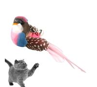 Genérico Cat Bird Toy - Bird Cat Toys for Indoor Cats | Wand Refills with and Bell | Handmade Cats Toy Birds | Kitten Chew Sticks and Wand Refill for Câts Wands |Refills Birds Teaser Stick Toys
