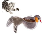 Genérico Cat Bird Toy, Flapping Wings Bird, Chirping Bird Toy, Realistic Interactive Toy, Super Soft Material, Indoor Cats Exercise, Perfect for Keeping Cats Active and Entertained