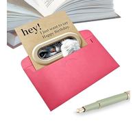 Genérico Cat Birthday Card, Cute Paw Humor Greeting Card, Funny Animal Design Cards with Envelope Set, Premium Paper Keepsake Design, Charming Cartoon Style Print, Birthday Cards for Family Use