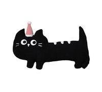Genérico Cat Body Pillow, Cute Cartoon, Adorable Design Soft Plush Huggable Size Vibrant Colors Durable Stitching Child-Safe Compact Storage, Christmas Decorations for Home 15.75x7.87inches