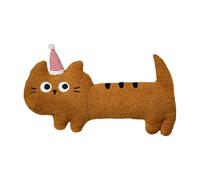 Genérico Cat Body Pillow, Cute Cartoon, Adorable Design Soft Plush Huggable Size Vibrant Colors Durable Stitching Child-Safe Compact Storage, Christmas Decorations for Home 15.75x7.87inches