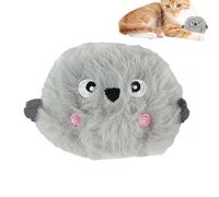 Genérico Cat Catnip Toys - 7x5.5cm/2.76x2.17 Inches Funny Teething Chew Toys Sound Toy | Built-in Catnip Scent Pack Squeaky Interactive Cartoon Toy for Dogs Cats