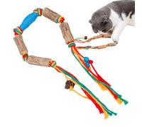 Genérico Cat Catnip Toys, Edible Cat Chew Stick, Pet Chewing Rope, 21.65in Natural Kitten Toy with Catnip, Perfect for Thanksgiving, Family, Friends, and Home Use
